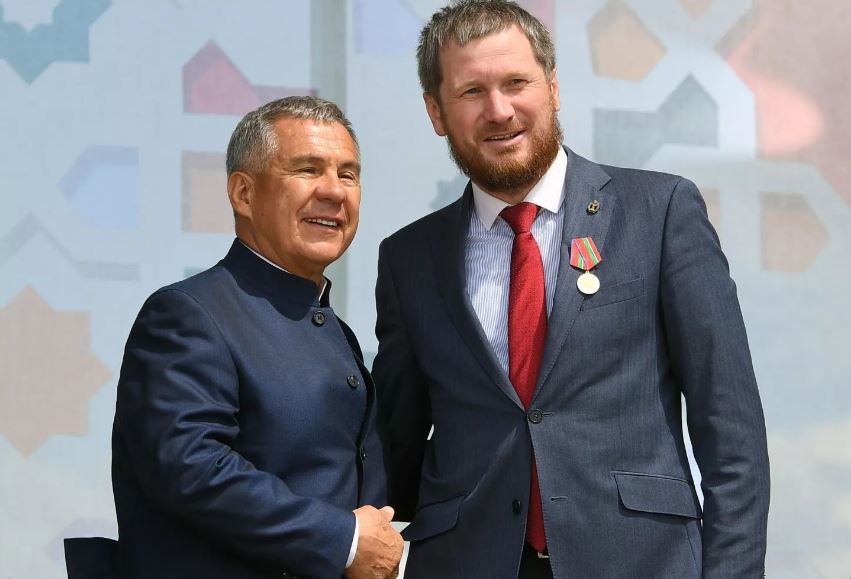 Минниханов и Ашимов, фото:&nbsp;IslamNews&nbsp;